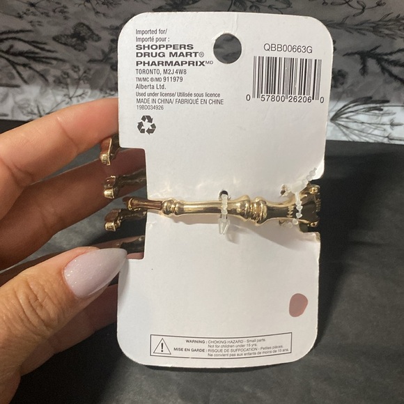 💚 Duo | Gold Skeleton Hand Bracelet - New with tags - Picture 2 of 2